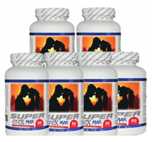 슈퍼에렉스맥스 60정*6병,(60대는 청춘으로,20대는 더굵고 길고 강하게)6달분